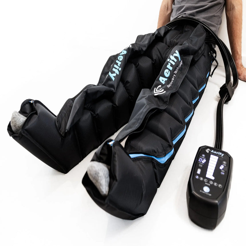 Aerify Recovery Charge Recovery Boots or Pants System with or without Backpack Aerify Recovery Wireless Air Compression Recovery Boots or Pants