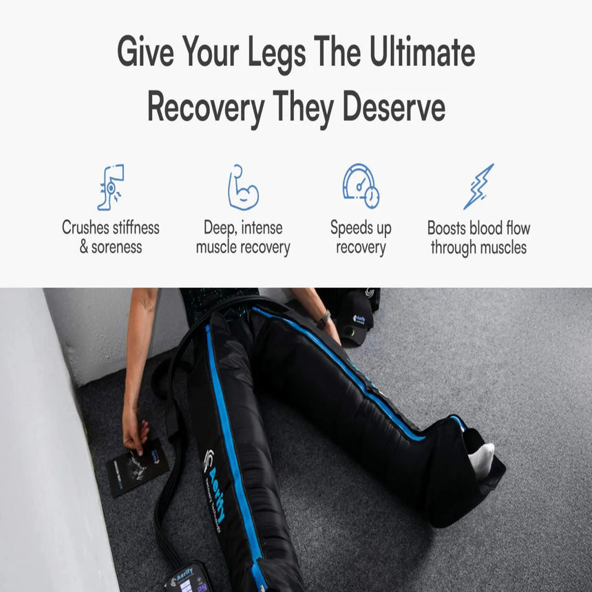 Aerify Recovery Charge Recovery Boots or Pants System with or without Backpack Aerify Recovery Wireless Air Compression Recovery Boots or Pants