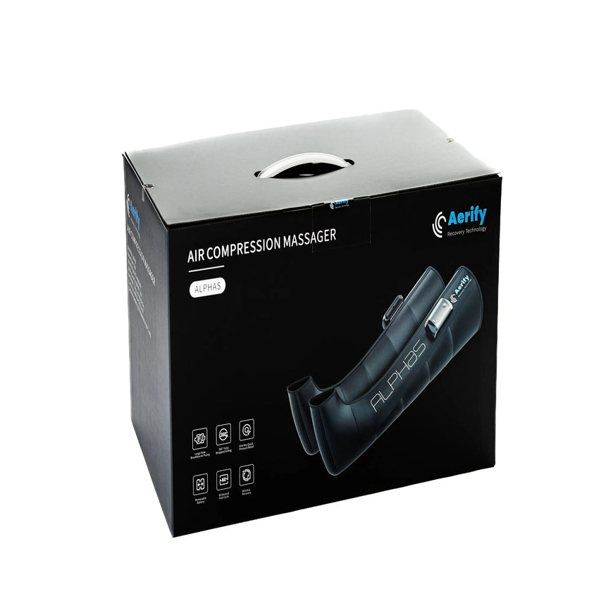 Aerify Recovery ALPHAS Recovery Boots System with Carry Bag Aerify Recovery Wireless Air Compression Recovery Boots