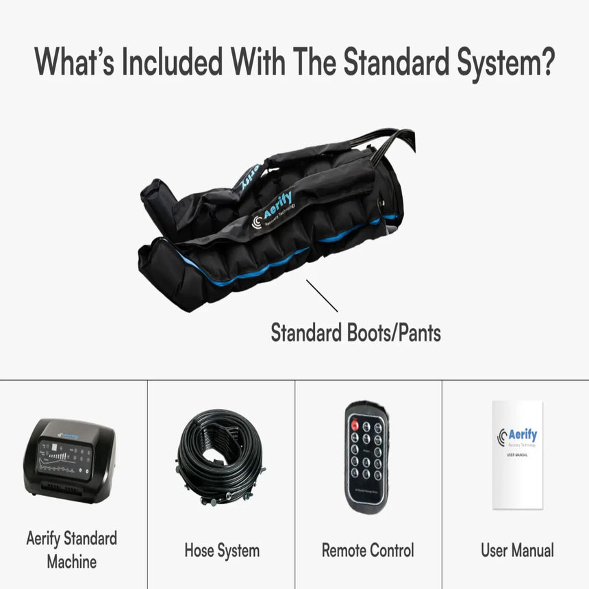 Aerify Recovery Standard Recovery System with Pants and Carry Bag Aerify Recovery