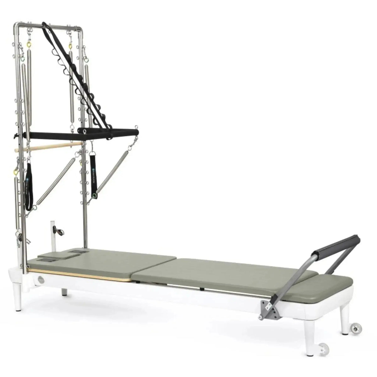 Elina Pilates Nubium mit Tower, Polster in Iceberg, Schrägansicht