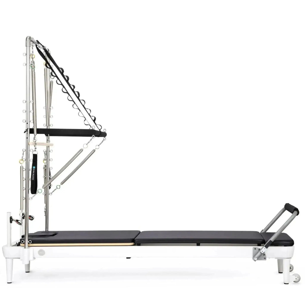 Elina Pilates Nubium mit Tower in Schwarz, Seitenansicht