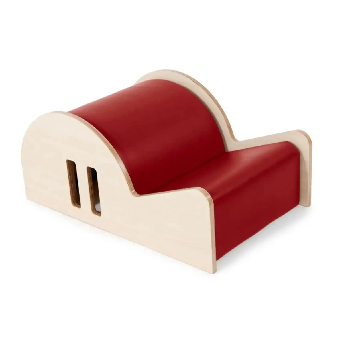 Elina Pilates Spine Corrector Elite, Gerät gealterte Rose Seitenansicht