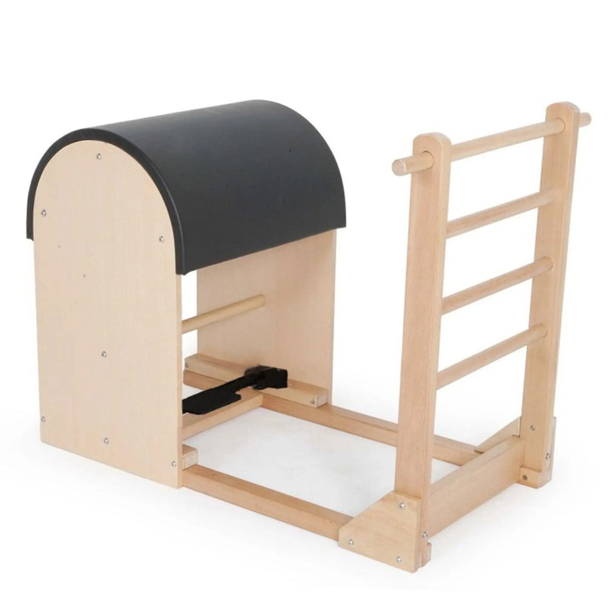 Elina Pilates Pilates Barrel with Ladder and Wooden Base Ladder Barrel Elina Pilates