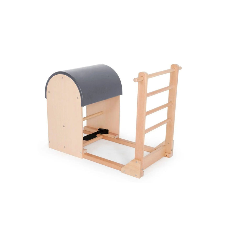 Elina Pilates Pilates Barrel with Ladder and Wooden Base Ladder Barrel Elina Pilates
