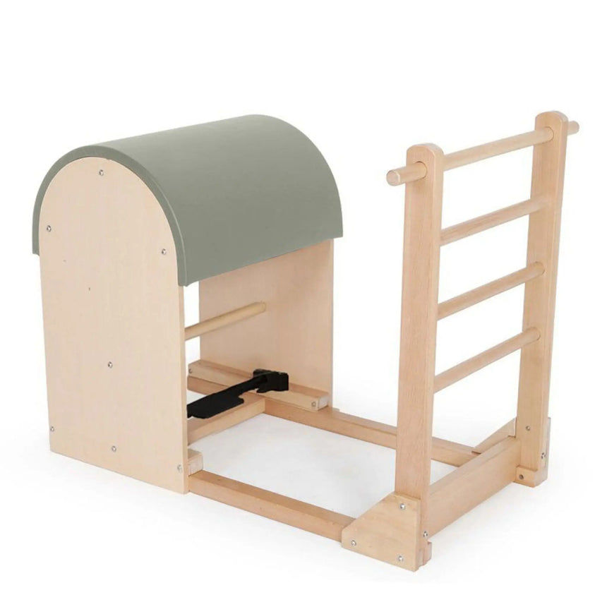 Elina Pilates Pilates Barrel with Ladder and Wooden Base Ladder Barrel Elina Pilates