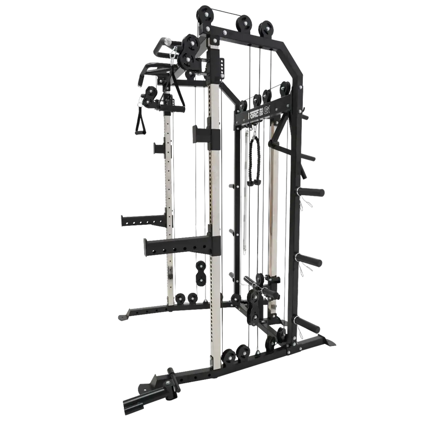 Force USA G1 All-In-One Trainer V2 with multi-grip pull-up station and cable system