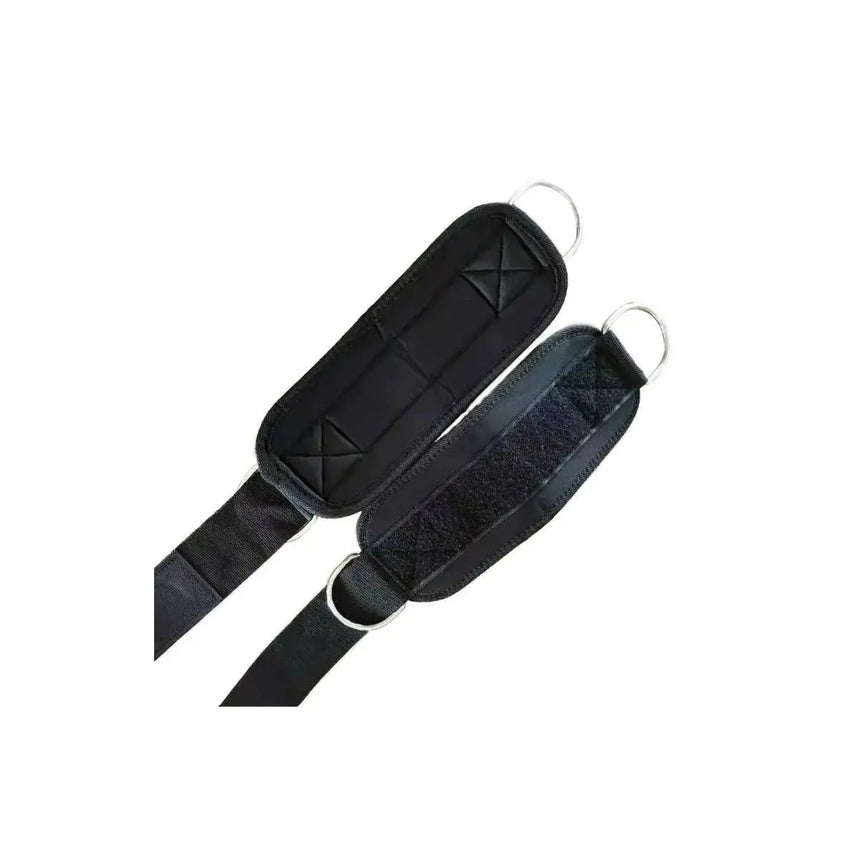 Force USA Ankle Cuff Pair – padded ankle straps with D-rings for versatile cable exercises.