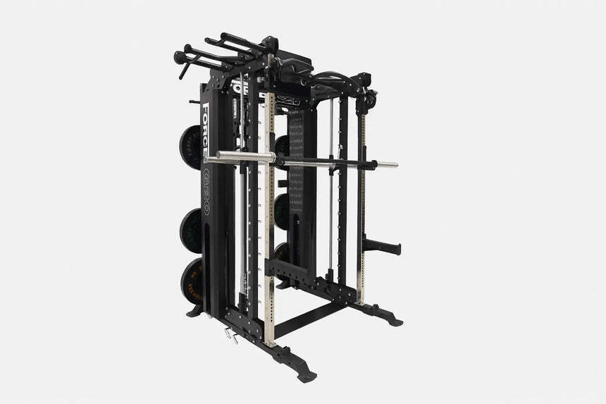 Force USA G20 Pro V2 All-In-One Trainer – 11-in-1 Home Gym System with Smith Machine, Leg Press & 30 Attachments Force USA