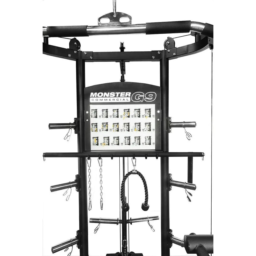 Force USA G9 All-In-One Trainer featuring power rack, Smith machine, and cable system.