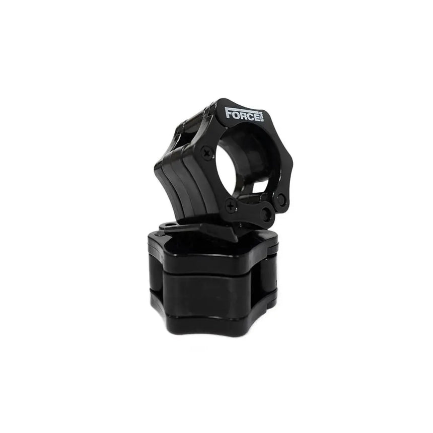 Force USA Olympic Quick Lock Collars – robust quick-release collars for Olympic barbells.