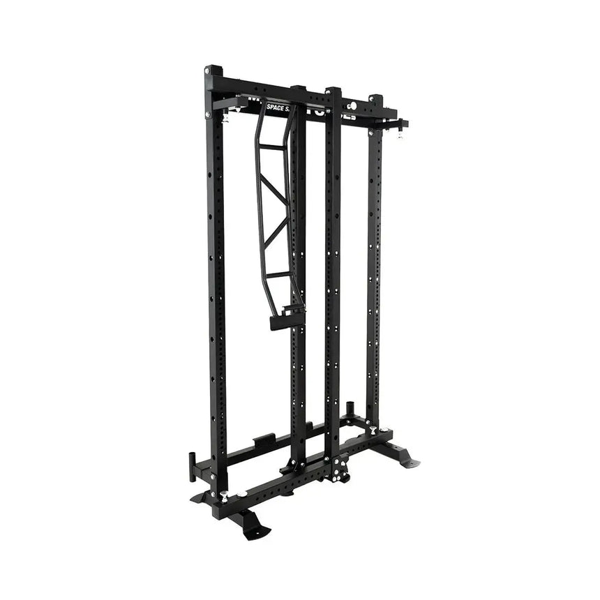 Force USA MyRack SpaceSaver Foldable V2 – zusammenklappbarer Power Cage mit anpassbaren Optionen.
