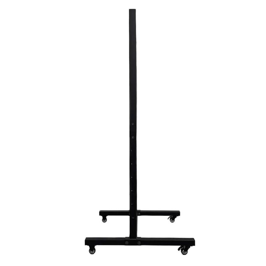 Force USA Storage Rack Pro – versatile storage rack with pegboard design and transport wheels.