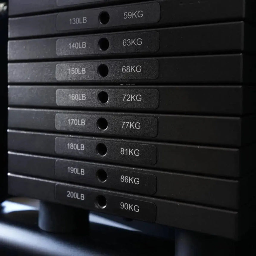 Force USA Functional Trainer with 30 kg additional weight installed per side, ready for more intensive training sessions.