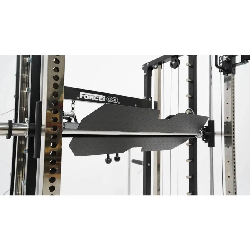 Force USA G3 V2 Leg Press Plate attached to the G3 V2 All-In-One Trainer.
