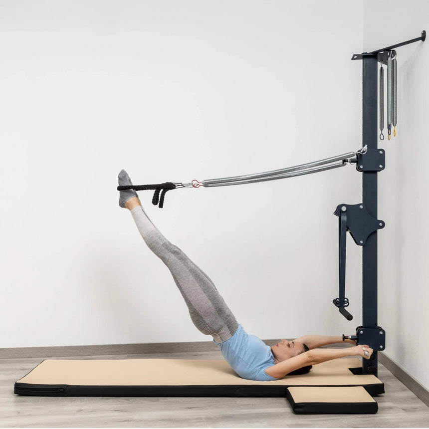 HEGREN Double Loop Rope designed for Pilates Reformers, featuring durable construction for versatile hand and foot exercises.