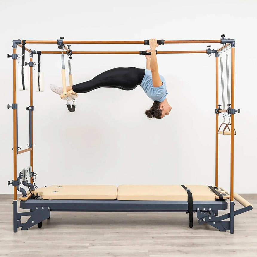 HEGREN Slip-Resistant Grip Handles designed for Pilates Reformers, featuring ergonomic design and non-slip surface for enhanced safety.