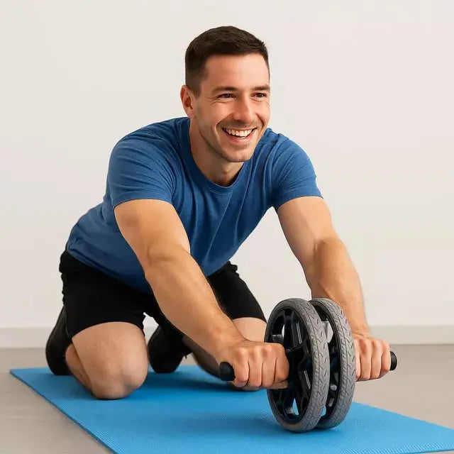 inSPORTline 3-in-1 Ab Roller Pushabroll Multifunctional Core Trainer InSportLine