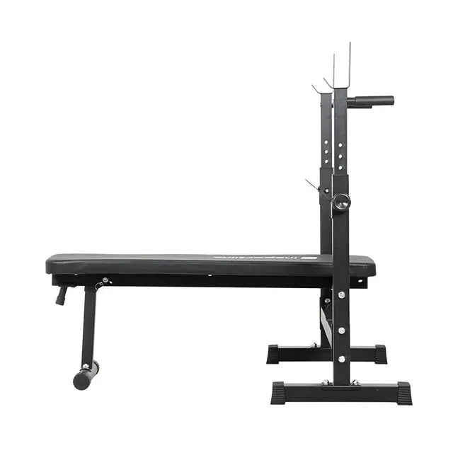 Plate-Loaded Dumbbell Set with Bench inSPORTline CEM 180 + 40 cm/30 mm 105 kg InSportLine Adjustable Benches
