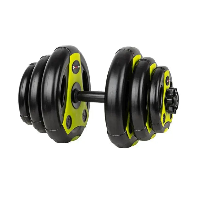 inSPORTline Adjustable Dumbbell 3–18 KG Single-Hand Set InSportLine
