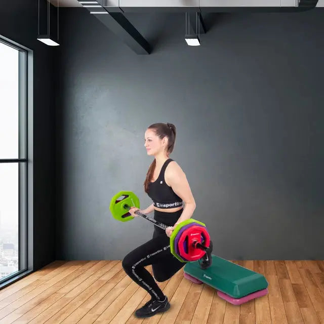 inSPORTline Adjustable barbell set Pumpino 4–19 kg InSportLine Barbells