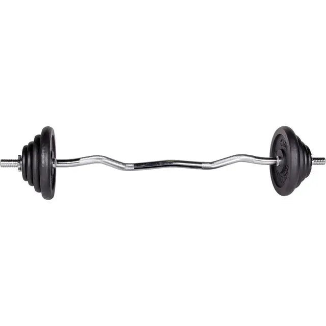 inSPORTline Plate-loaded barbell set Castblack 45 kg (120 cm / 30 mm) InSportLine Barbells