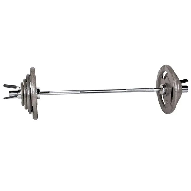 inSPORTline Olympic barbell set with plates Hamerton 120 cm/50 mm 45 kg InSportLine Barbells