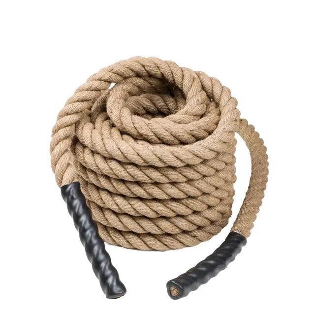 inSPORTline Battle Rope WaveRope Base 40 mm 15 m Sisal Trainer InSportLine