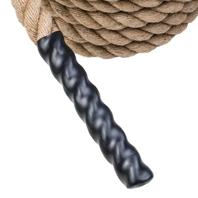 inSPORTline Battle Rope WaveRope Base 40 mm 15 m Sisal Trainer InSportLine