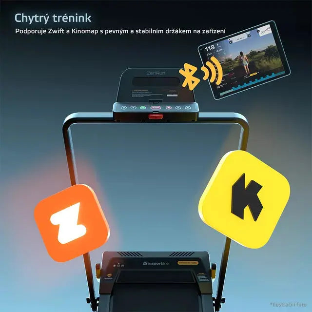 inSPORTline ZenRun NOON Massage Treadmill 2‑in‑1 Walker & Massager InSportLine