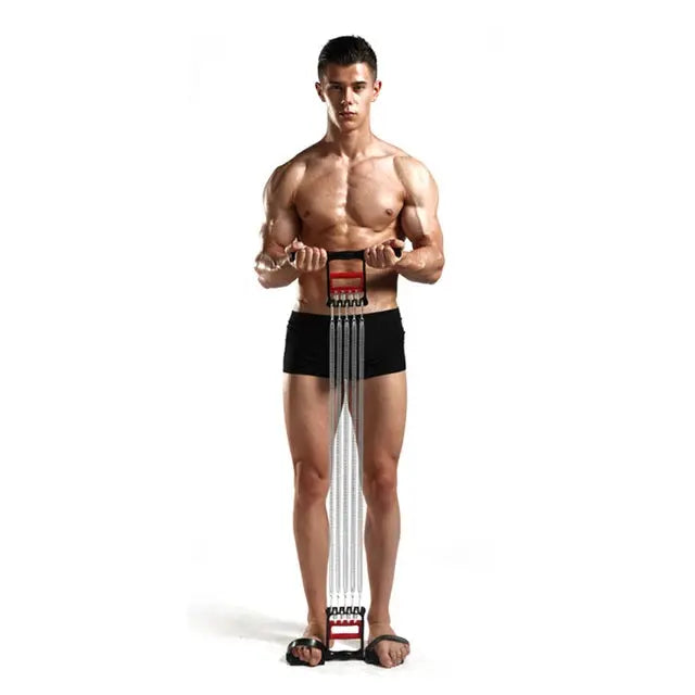 inSPORTline Chest Expander Tenspring Adjustable 5‑Level Resistance InSportLine