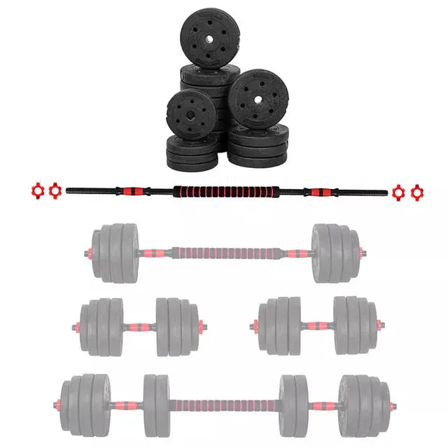 inSPORTline Adjustable cement dumbbell set CEMBAR 40 InSportLine Dumbbells
