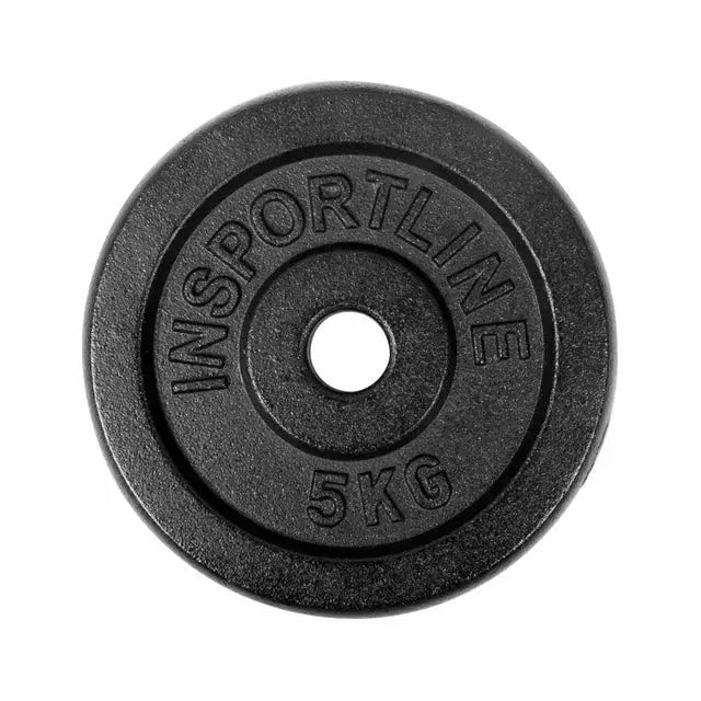 inSPORTline Plate-loaded dumbbell set Castblack 80 kg (160 + 40/30 mm) InSportLine Dumbbells