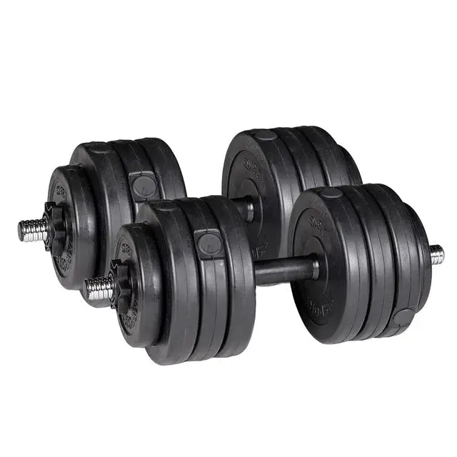 inSPORTline Single‑Handed plate‑loaded dumbbell set CEM 2 × 3–17.5 kg InSportLine Dumbbells