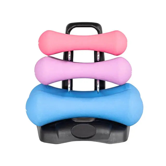 inSPORTline Neoprene dumbbell set with rack Prene InSportLine Dumbbells