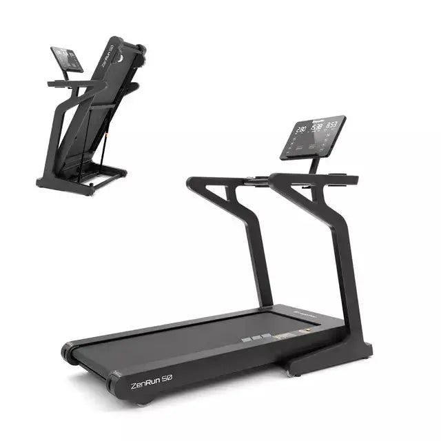 inSPORTline Folding Treadmill ZenRun 50 Incline Bluetooth Smart Trainer InSportLine