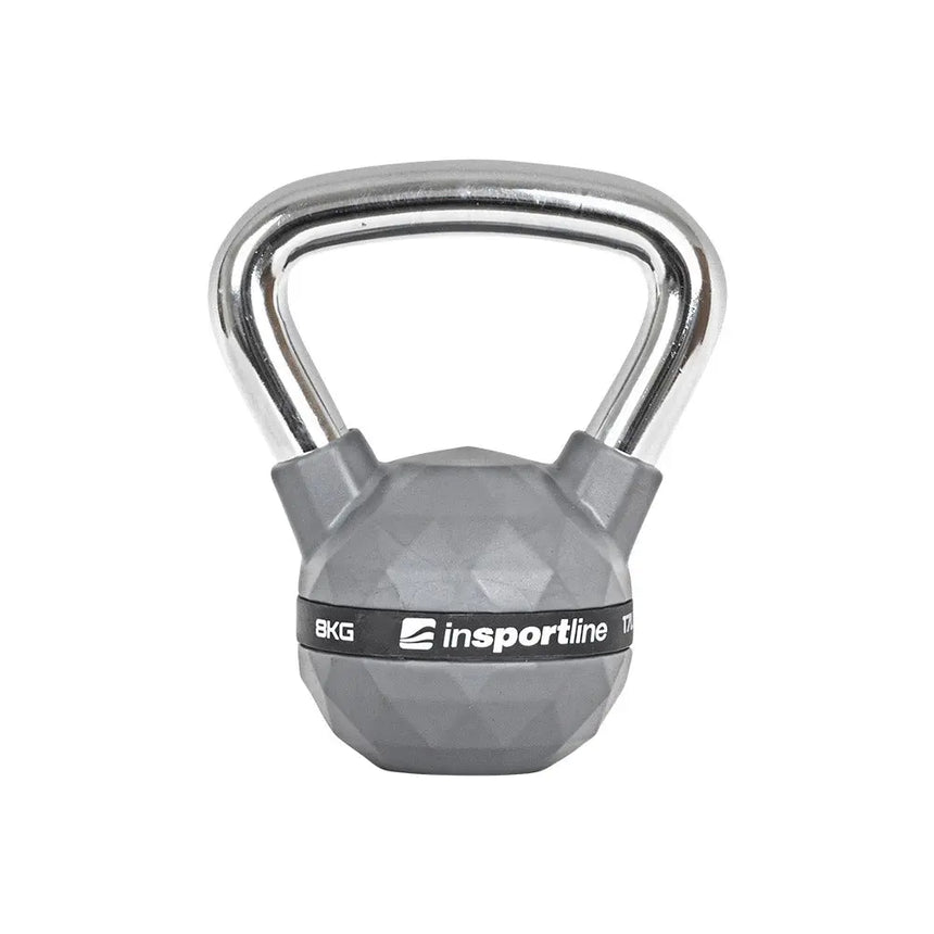 inSPORTline Kettlebell PU Rubber-Coated Kettlebell InSportLine