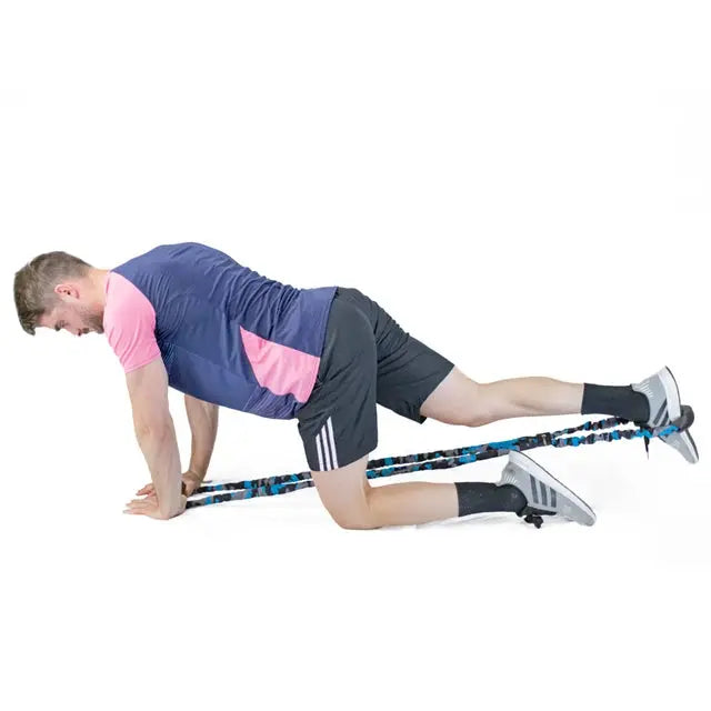 inSPORTline Resistance Band Striker 40 18 kg Foam Handle Full‑Body Trainer InSportLine