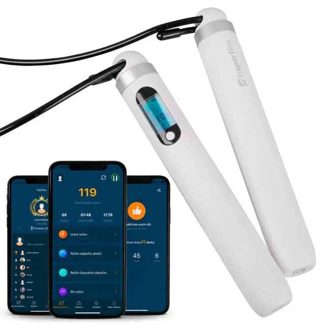 inSPORTline Smart Jump Rope Jumpsmart Bluetooth Skipping Rope InSportLine
