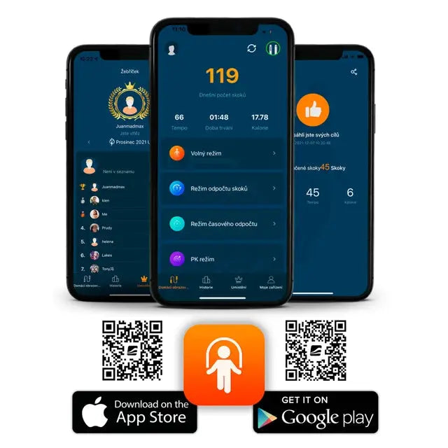 inSPORTline Smart Jump Rope Jumpsmart Bluetooth Skipping Rope InSportLine