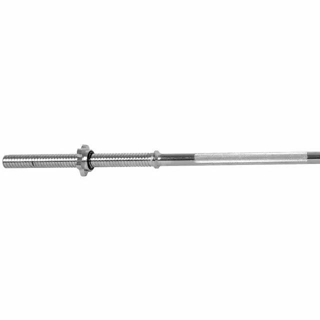 inSPORTline Threaded Barbell Bar 160 cm RB‑63T 30 mm with Safety Collars InSportLine