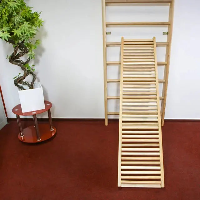 inSPORTline Wall Bars Directline 190 × 65 cm Beech Wood Home Gym InSportLine