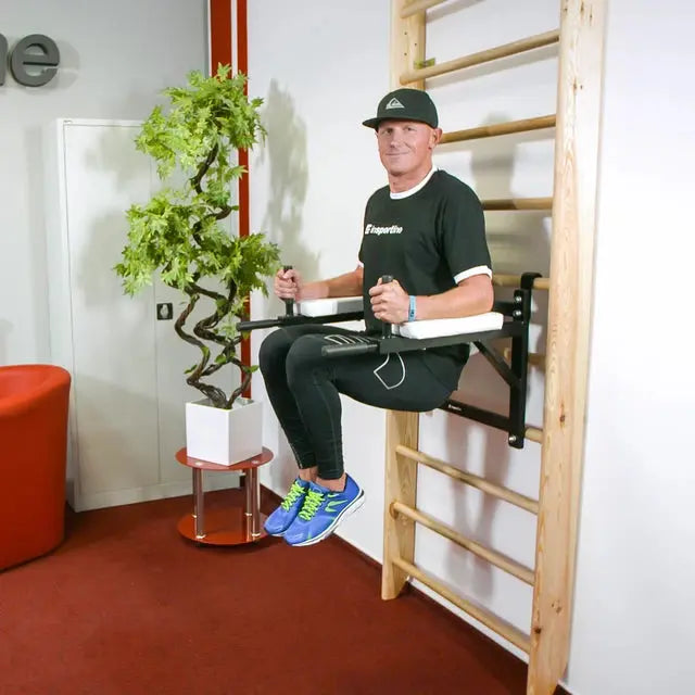 inSPORTline Wall Bars Directline 190 × 65 cm Beech Wood Home Gym InSportLine