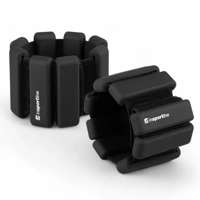 inSPORTline Wrist/Ankle Weights Brace Adjustable 2×0.5 kg InSportLine