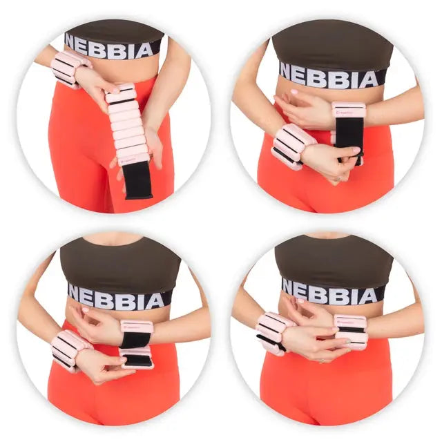 inSPORTline Wrist/Ankle Weights Brace Adjustable 2×0.5 kg InSportLine