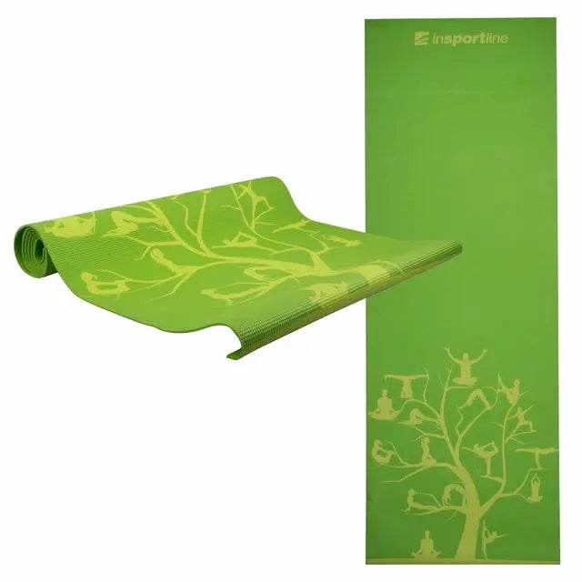 inSPORTline Yoga Mat Spirit PVC Mat with Mesh Carry Bag InSportLine