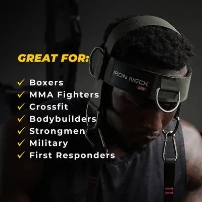 Iron Neck Alpha Harness Neck Training Harness - Kraftathlet