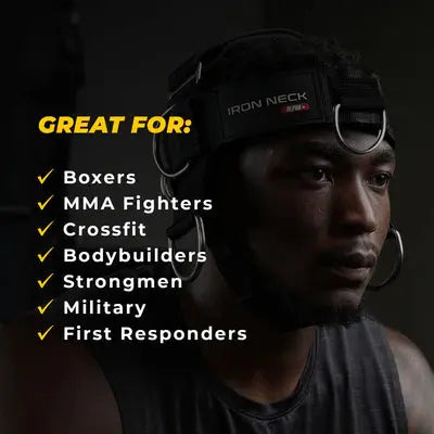 Iron Neck Alpha Harness Plus Neck Training Harness - Kraftathlet