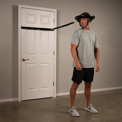 Iron Neck Tri Clip Door Belt Resistance Anchor System - Kraftathlet