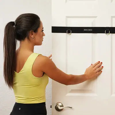 Iron Neck Tri Clip Door Belt Resistance Anchor System - Kraftathlet